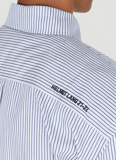 Helmut Lang Twin Stripe Shirt Blue hlm0147009