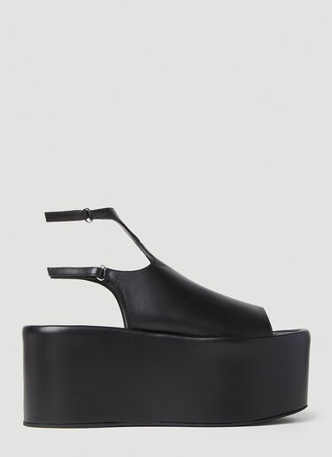 Sportmax Cincin Platform Sandals Black spx0252015