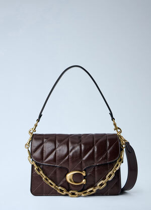 Coach Chain Tabby Shoulder Bag Dark Brown coa0264020