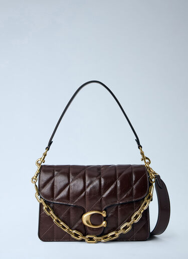 Chain Tabby Shoulder Bag Coach Chain Tabby Shoulder Bag Dark Brown coa0264020