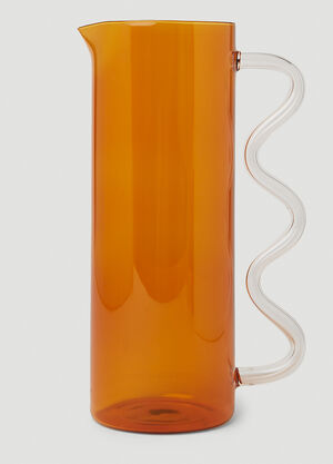 Sophie Lou Jacobsen Wave Pitcher Transparent spl0351009