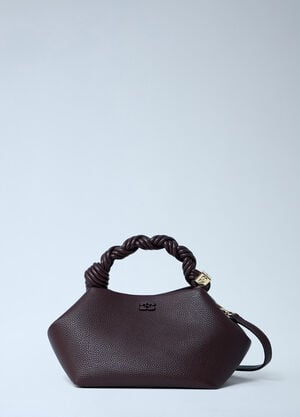 GANNI Small Bou Handbag Brown gan0263047