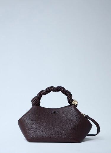 GANNI Small Bou Handbag Brown gan0263047