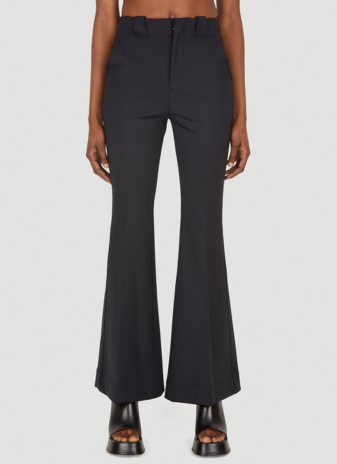 Ambush Scuba High-Waist Flare Pants Black amb0250020