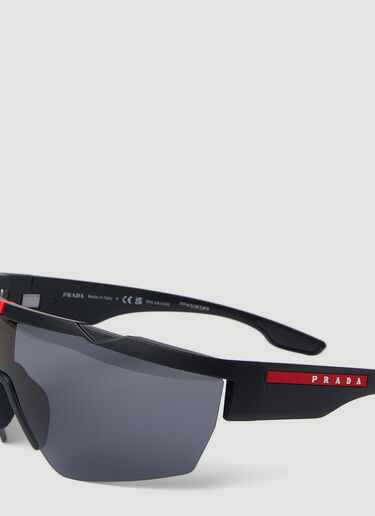 Prada Linea Rossa Linea Rossa Polarised PS 03XS Sunglasses Black lpl0351002