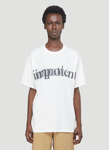 Gucci Impotent Important T-Shirt White guc0142021