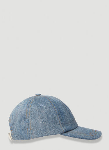 Acne Studios Denim Baseball Cap Light Blue acn0352005