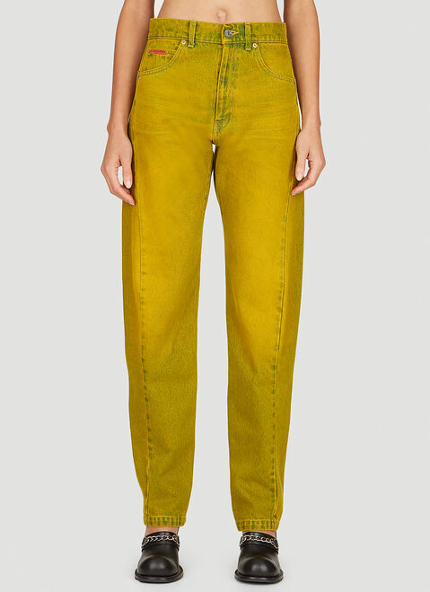 Martine Rose Twist Seam Jeans Blue mtr0252007