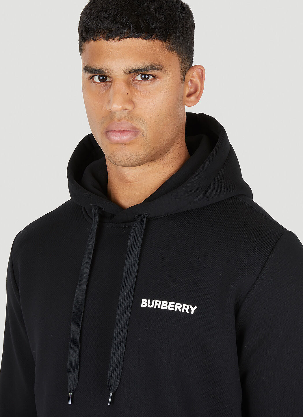 Burberry Avondale Hooded Sweatshirt in Black LN CC
