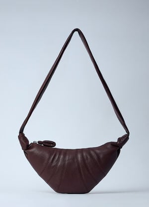 Lemaire Small Croissant Shoulder Bag Brown lem0360009