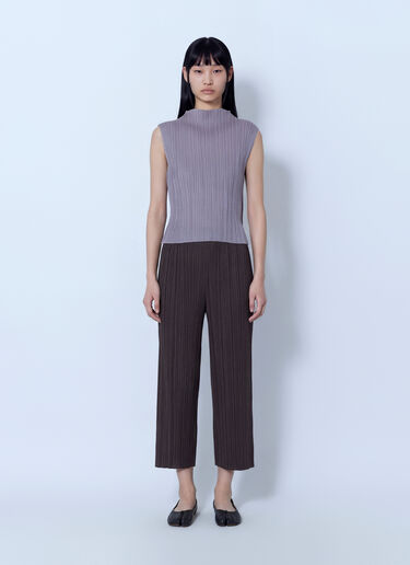 LN-CC® - Pleats Please Issey Miyake: August Shirt - Purple Pleats Please Issey Miyake August Shirt Purple plp0266021