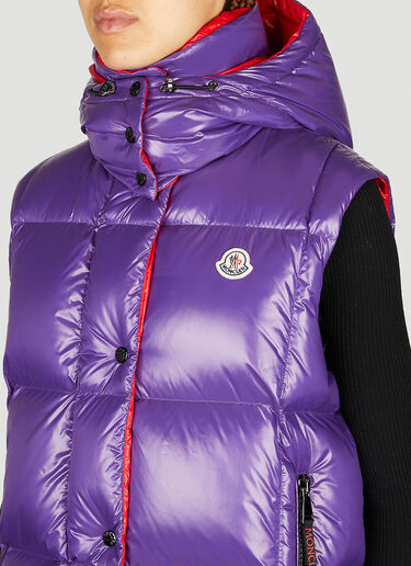 Moncler Luzule 羽绒马甲 紫色 mon0253012