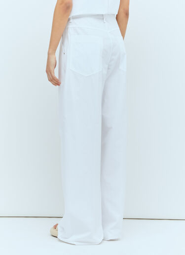 Sportmax Poplin Pants White spx0256006