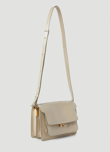 Marni Trunk Soft Medium Shoulder Bag Grey mni0253056