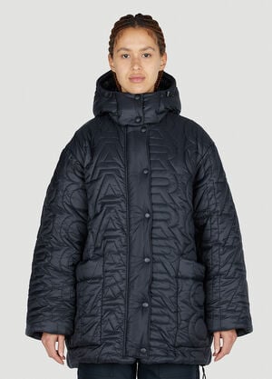Marc Jacobs Monogram Quilted Puffer Coat Black mcj0258004