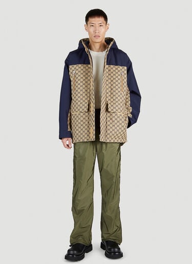 GG Hooded Jacket Gucci GG Hooded Jacket Beige guc0151058