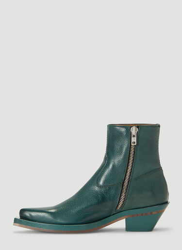 ION Cowboy Boots Green ion0140003