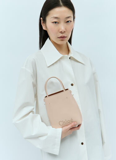 Chloé Sense Micro 托特包 粉色 chl0255065