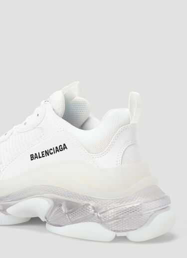 Balenciaga Triple S Clear Sole Sneakers White bal0243046