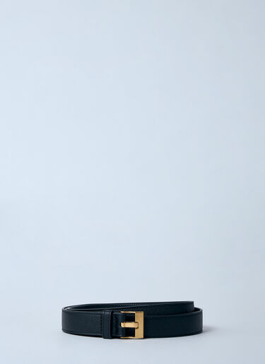 Bottega Veneta Long Watch Belt Black bov0259056