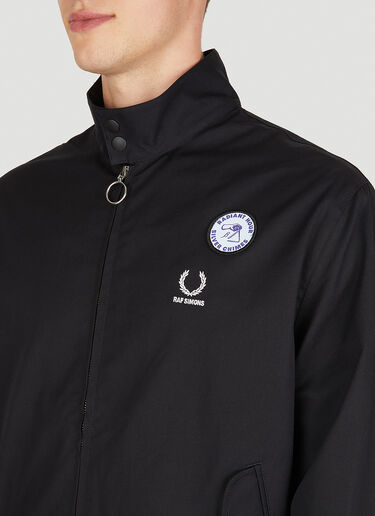 Raf Simons x Fred Perry Logo Embroidery Track Jacket Black rsf0150002