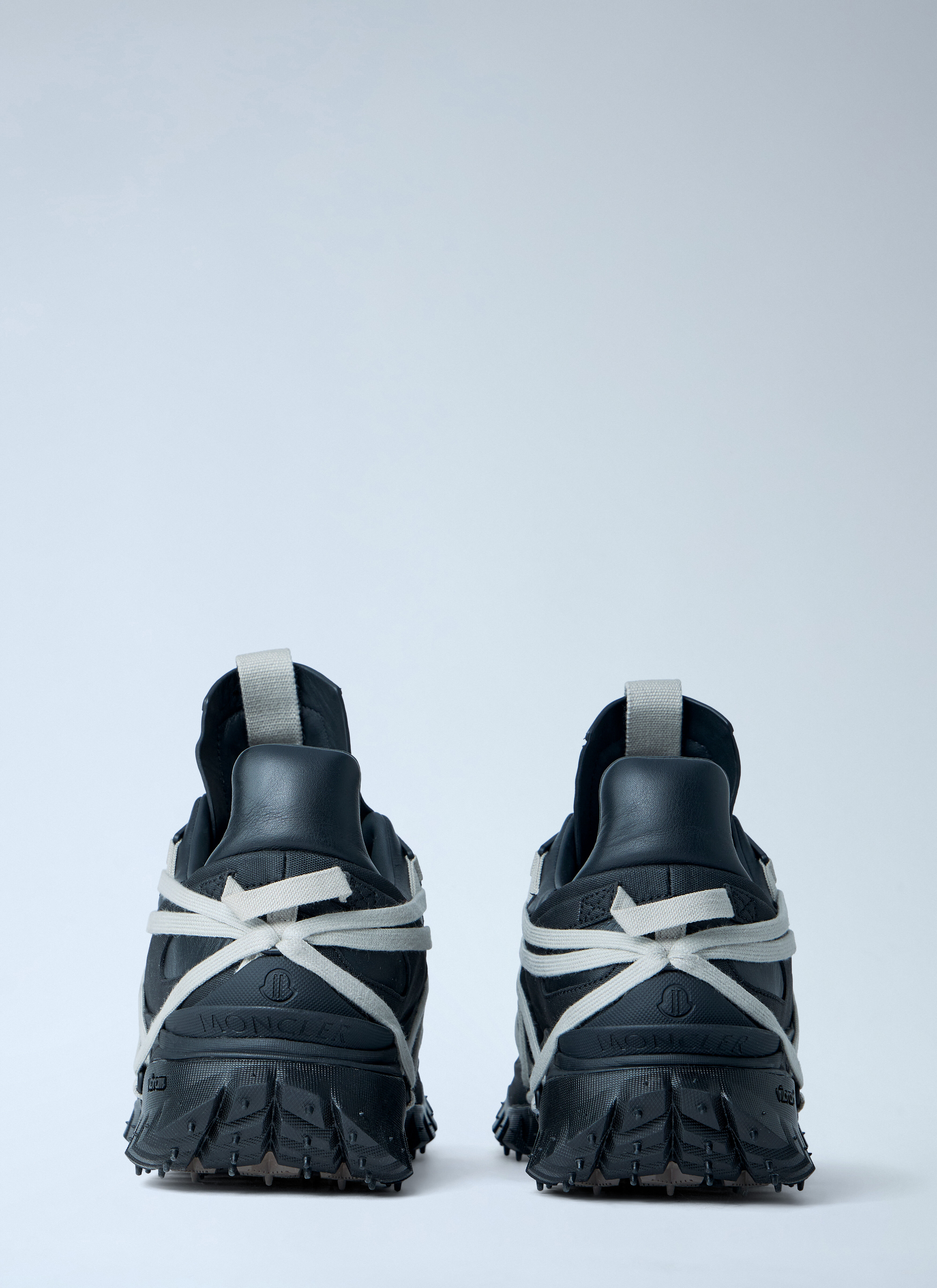 Moncler + Rick Owens Trailgrip Megalace Sneakers in Black | LN-CC®