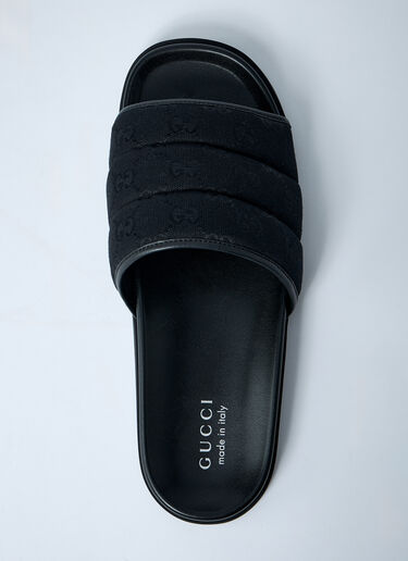 Gucci GG Slides Black guc0161051