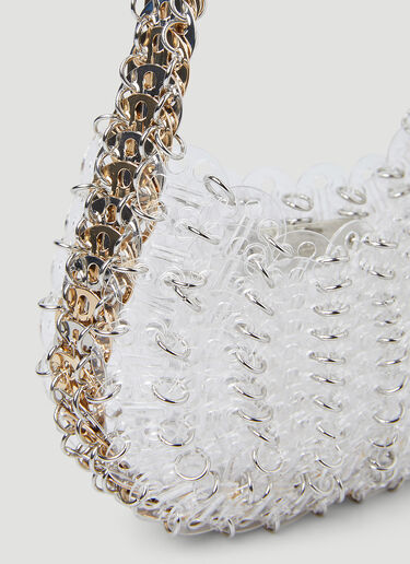Rabanne 1969 Mini Mess Mini Shoulder Bag Transparent pac0247008