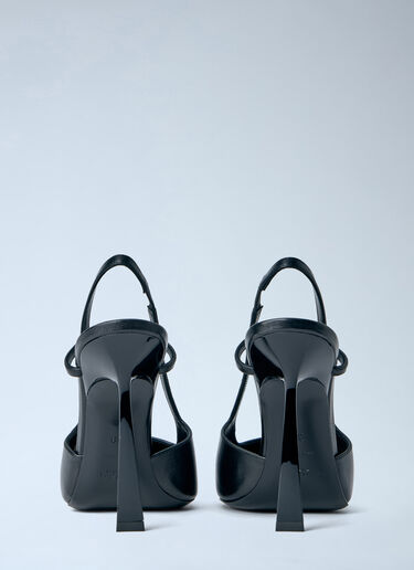 Saint Laurent Jeanne Slingback Pumps Black sla0257039