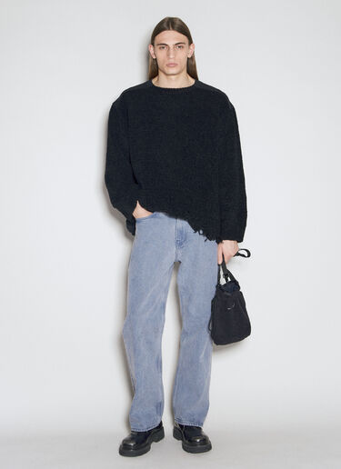 UNDERCOVER Drawstring Shoulder Bag Black und0153004