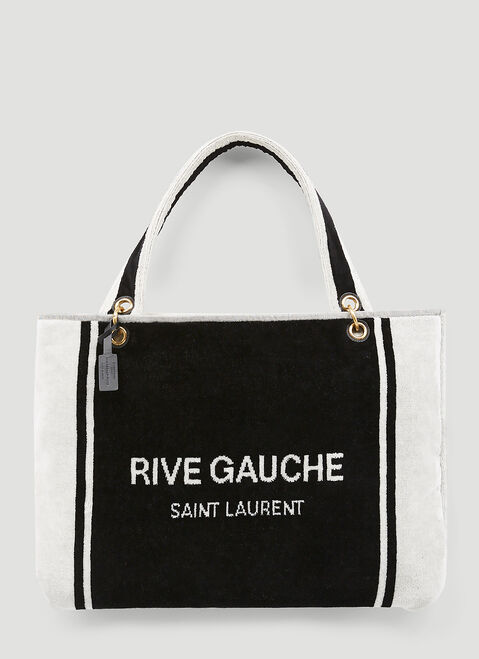 Bottega Veneta Rive Gauche Towel Tote Bag White bov0255056