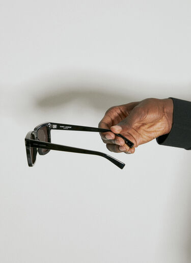 SL 610 Square Sunglasses Saint Laurent SL 610 Square Sunglasses Black yss0154002