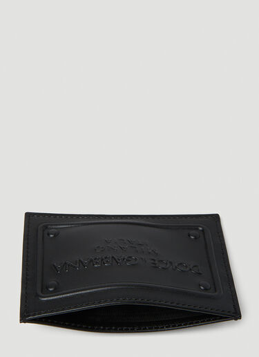 Dolce & Gabbana 徽标压花卡包 黑色 dol0151022
