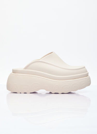 Melissa x Marc Jacobs Clog Platforms Cream mxm0254005