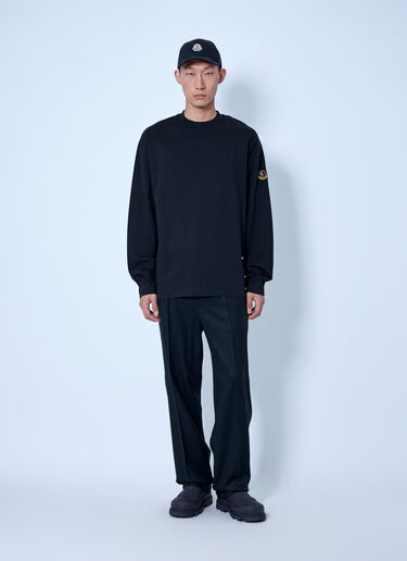 LN-CC® - Moncler RE/ICONS: K2 Print Long Sleeve Cotton T-Shirt - Black Moncler RE/ICONS K2 Print Long Sleeve Cotton T-Shirt Black mon0166068