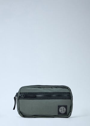 Stone Island Compact Nylon Pouch Green sto0165028