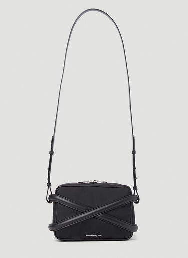 Alexander McQueen Harness Camera Bag Black amq0151101