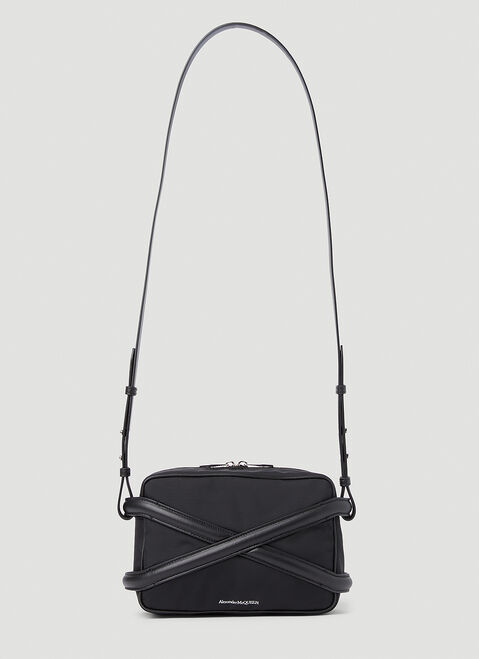 Alexander McQueen Harness Camera Bag Black amq0152009