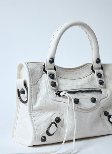 Balenciaga Mini Le City Handbag White bal0259033