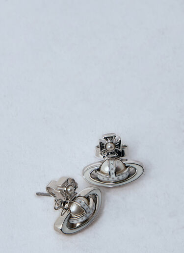 Simonetta Bas Relief Earrings Vivienne Westwood Simonetta Bas Relief Earrings Silver vvw0260049