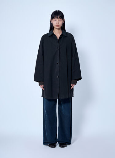 The Row Ina Coat Black row0266009