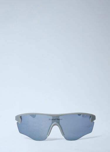 Junya Racer Sunglasses District Vision Junya Racer Sunglasses Silver dtv0362003