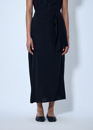 LIMI Feu B Twisted Skirt Black lmf0264006