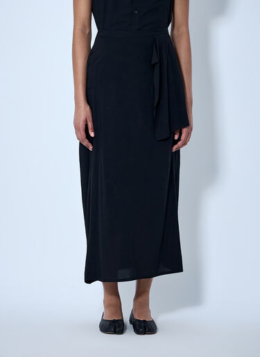 LIMI Feu B Twisted Skirt Black lmf0264006