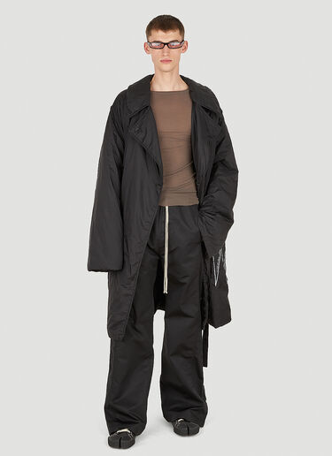 Rick Owens DRKSHDW Cappotto Imbottito Coat Black drk0150005