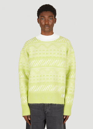 Eytys Ari Acid Sweater Green eyt0351002