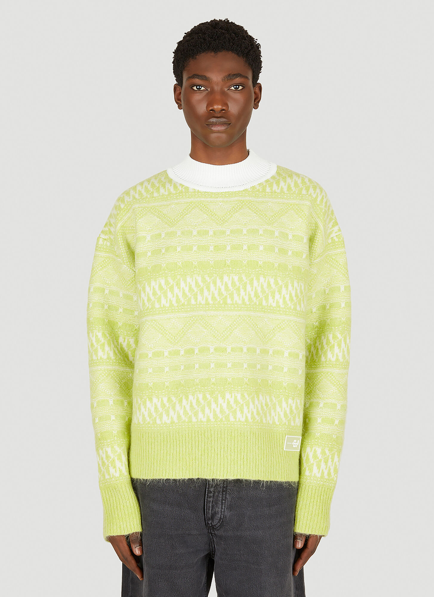 Eytys Ari Acid Sweater Unisex Green