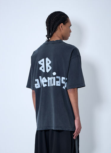 Balenciaga Medium Fit T恤  黑色 bal0159011