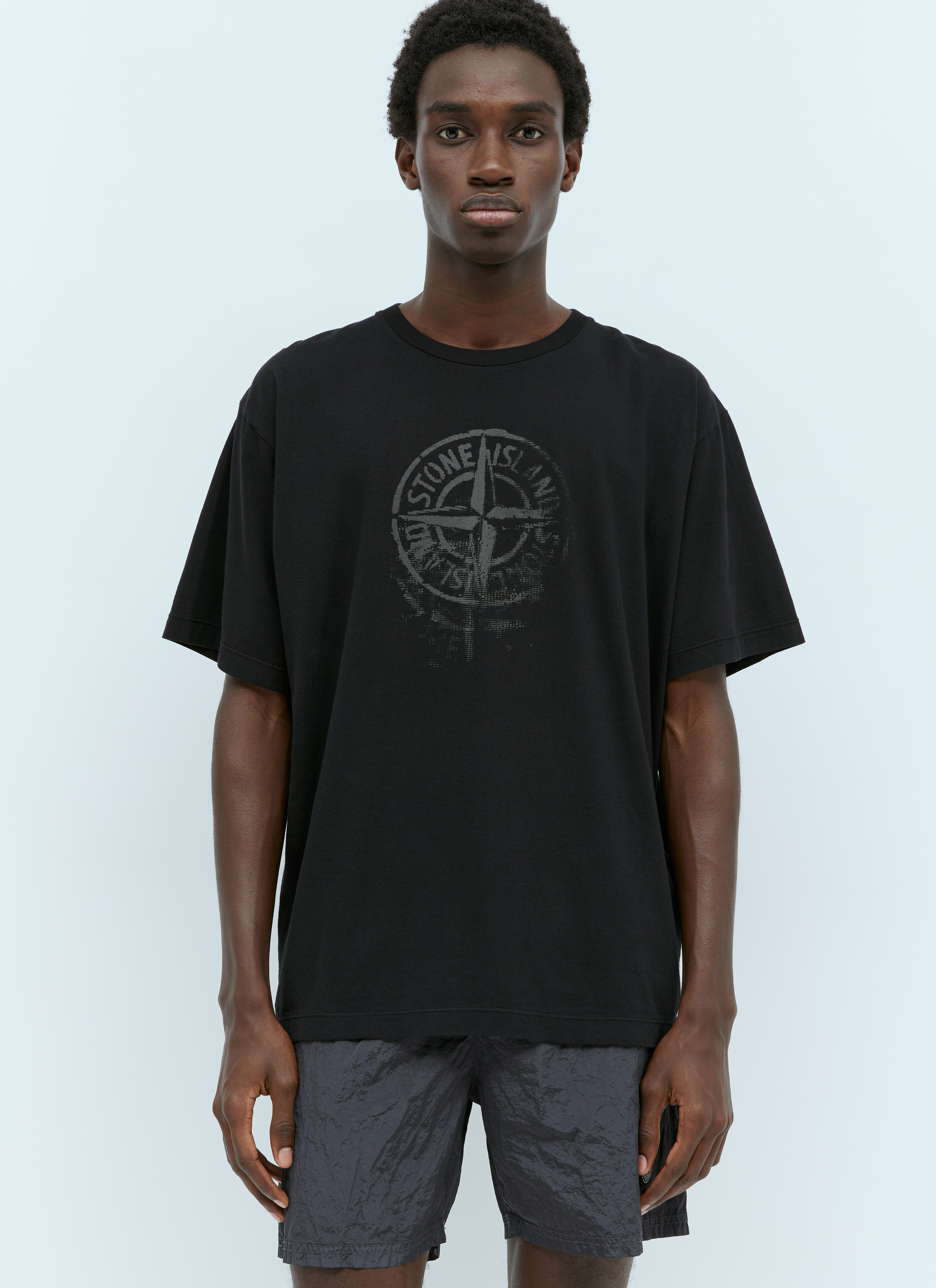 Stone island shorts and t shirt hotsell