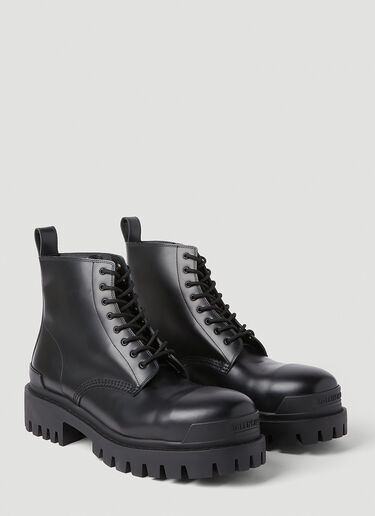 Balenciaga Strike Boots Black bal0152008